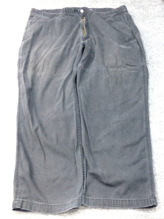 Carhartt Other - Carhartt Rugged Flex Relaxed Fit Rigby Dungaree Work Pants Mens 48x30 Gray Workw